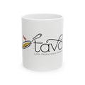 Turkish Tava Logo Ceramic Mug (11oz & 15oz) — Mediterranean Restaurant Coffee Cup