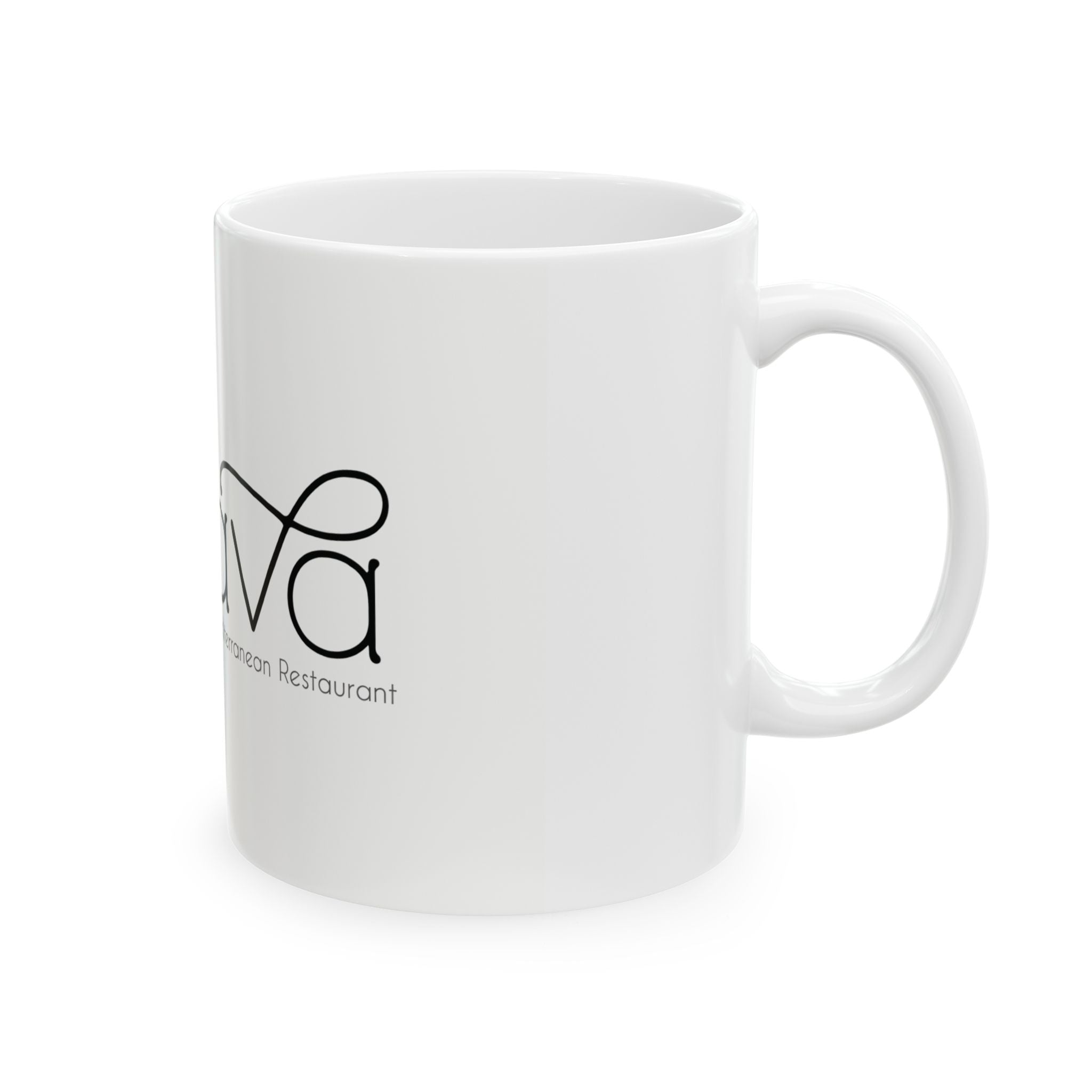 Turkish Tava Logo Ceramic Mug (11oz & 15oz) — Mediterranean Restaurant Coffee Cup
