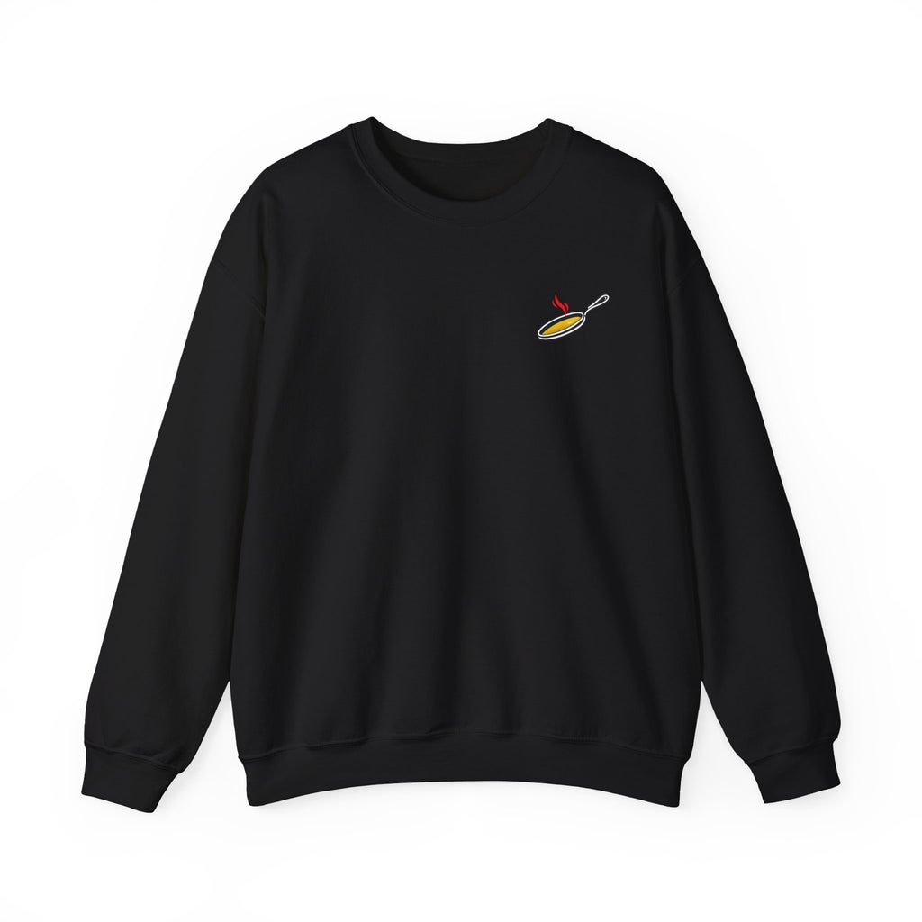 Tava Bistro Crewneck Sweatshirt — Park Slope Mediterranean Restaurant Logo